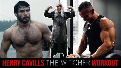 henry cavill workout witcher